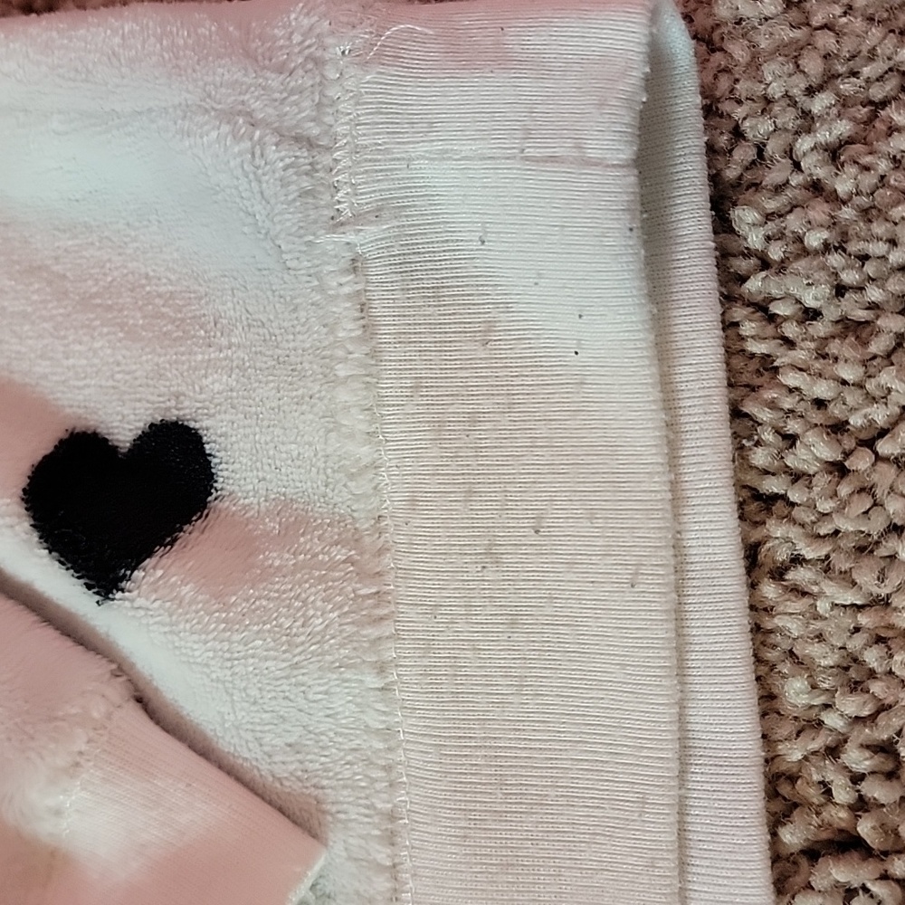 Plush soft Heart Medium Ladies Sweatshirt - Picture 4 of 5
